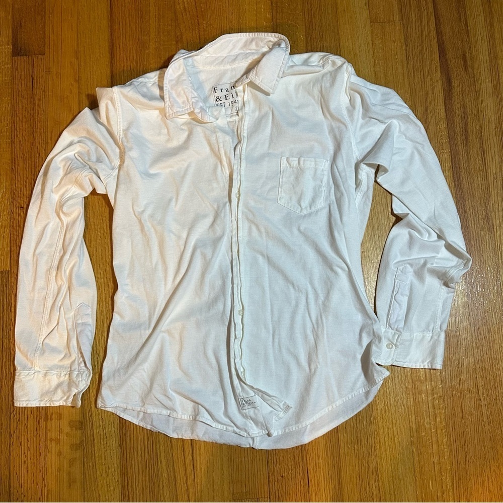 Frank And Eileen - Eileen Relaxed Button Up Size L(A4